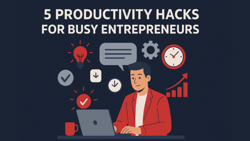 5 Productivity Hacks for Busy Entrepreneurs