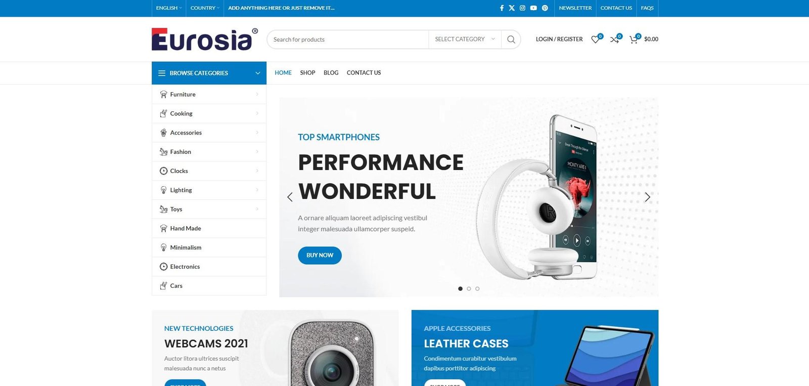 E-Commerce Demo Website